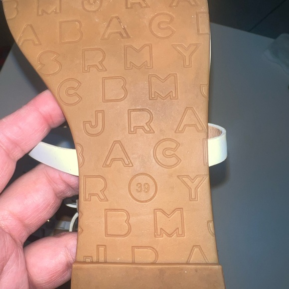 Marc Jacobs Elegant White Sandals size 39 - Picture 5 of 5